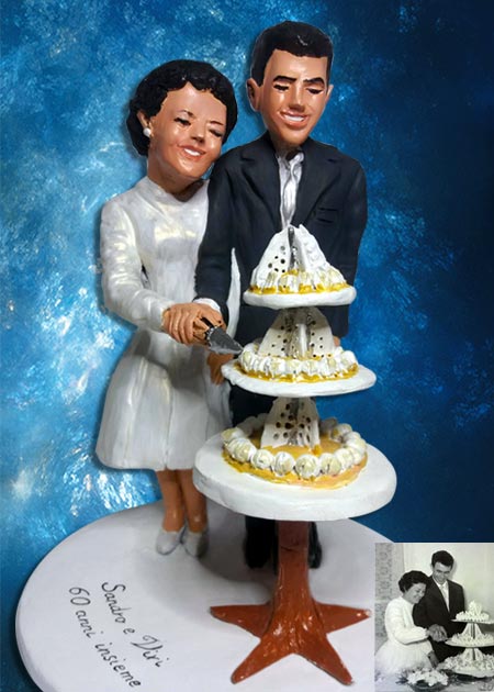 Cake topper (statuine per torte) - Il Villaggio Degli Sposi