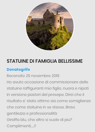 Recensione per dei pastori del presepe