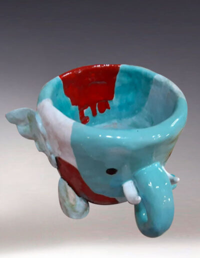 Corso base ceramica vaso elefante